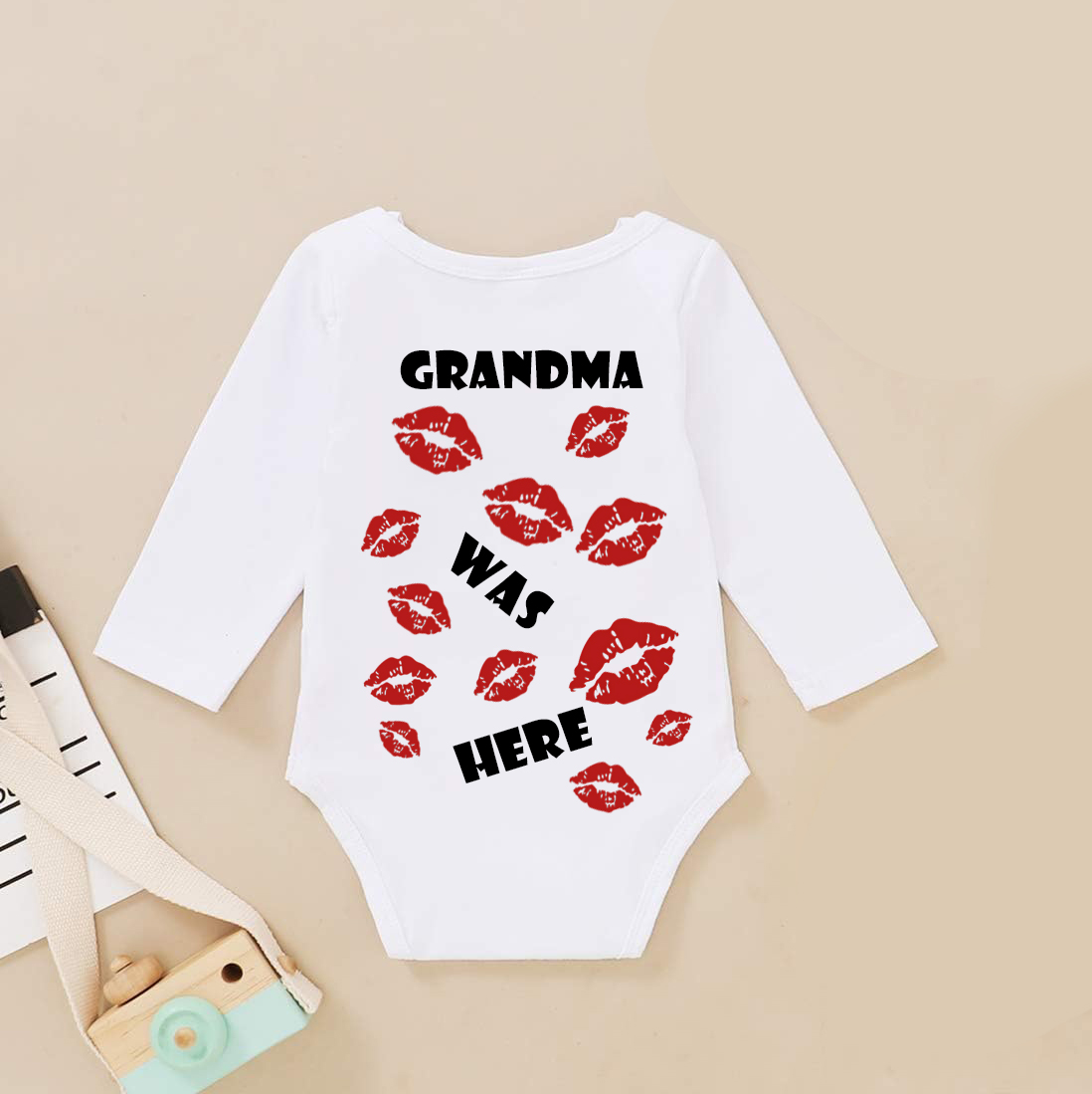 Printed Baby Bodysuit-1